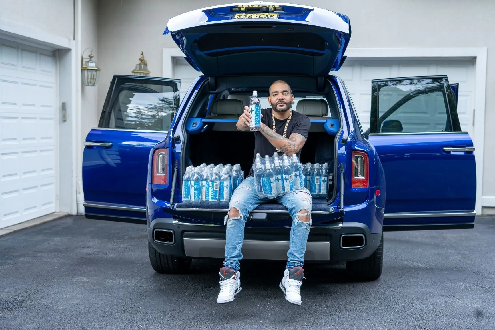 Positivity Water founder David Walker